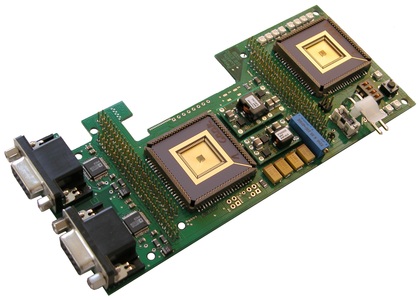 Custom-designed printed circuit board for MMSE-SQRD ASIC deployment